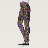 ABL - 0266 - ColorfulMandala - Leggings (Gauche)