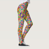 ABL - 0272 - Dotting coloré - Leggings (Droite)
