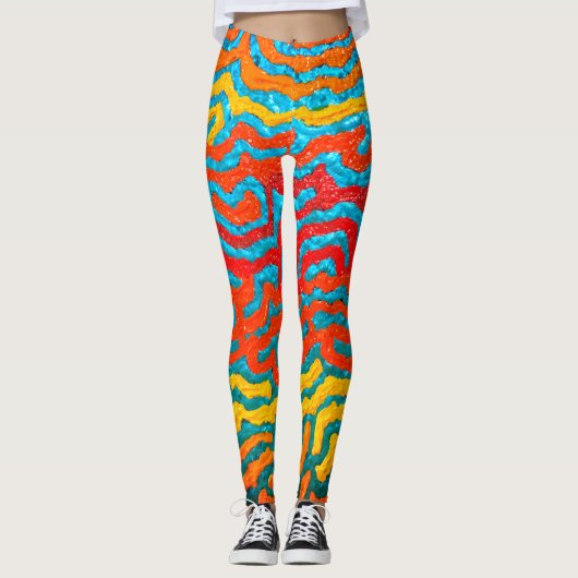 ABL - 0288 - Abstract Zee - Leggings (Voorkant)