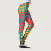 ABL - 0288 - Mer Abstraite - Leggings (Droite)