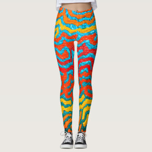 ABL - 0288 - Mer Abstraite - Leggings