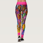 ABL - 0295 - Chats - Leggings (Dos)