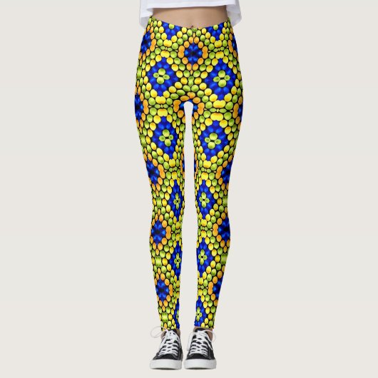 ABL - 0296 - Dotting brillant - Leggings (Devant)