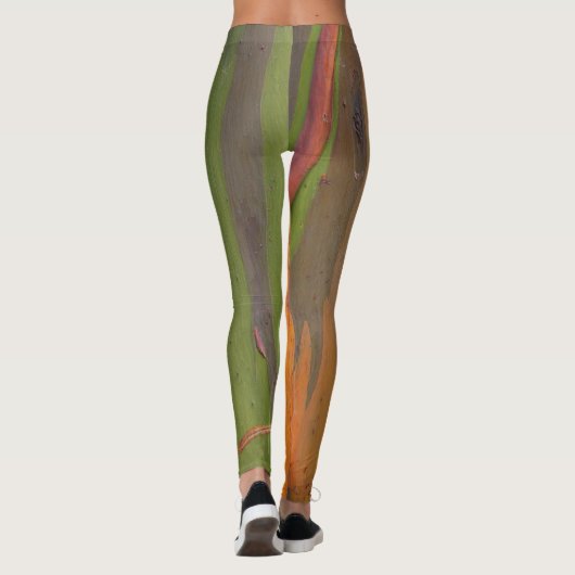 ABL - 066 - Leggings - Eucalyptus arc-en-ciel (Dos)