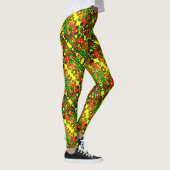 ABL - 304 - Gecko rouge - Leggings (Droite)
