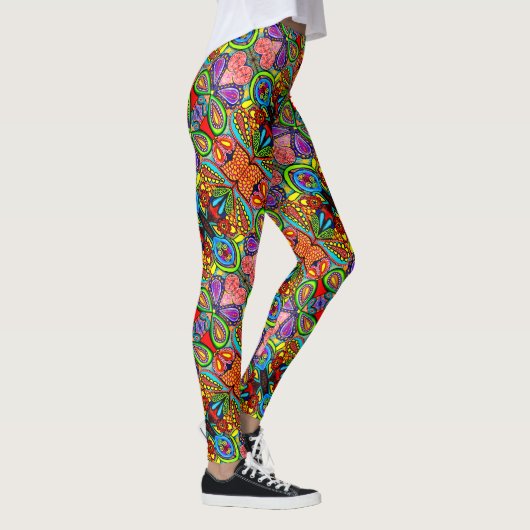 ABL - 305 - Art cellulaire - Leggings (Droite)