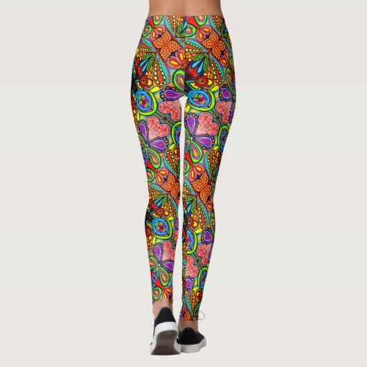 ABL - 305 - Art cellulaire - Leggings (Dos)