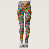 ABL - 305 - Art cellulaire - Leggings (Devant)