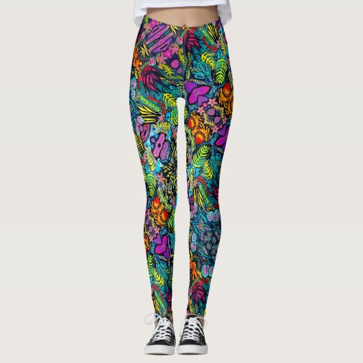 ABL - 308 - Marine Life - Leggings (Devant)