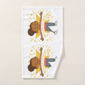 Able à briller, comme vous ensemble de serviettes (Serviette à main)