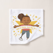 Able à briller, comme vous ensemble de serviettes (Gant de toilette)