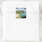 Able Tasman NP, Nelson, Nieuw-Zeeland. De vele Vierkante Sticker (Tas)