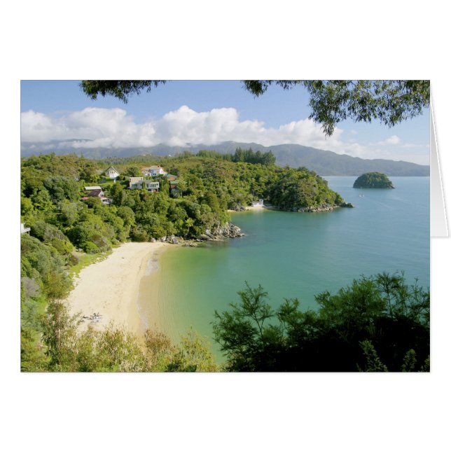 Able Tasman NP, Nelson, Nouvelle-Zélande. Les nomb (Devant horizontal)