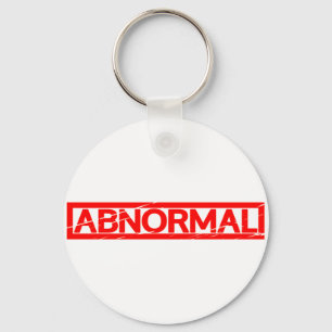 Abnormale Stempel Sleutelhanger