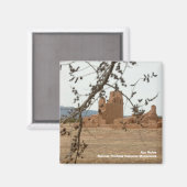 Abo RuinsSalinas Pueblos Nationale Ma... Magneet (Voorkant / Achterkant)