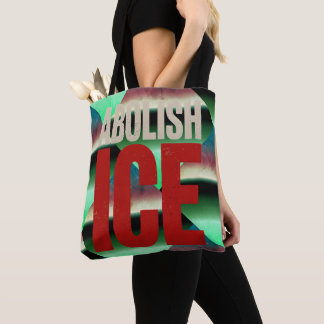 Abolish ICE Minimalist Protest Typography Design Draagtas