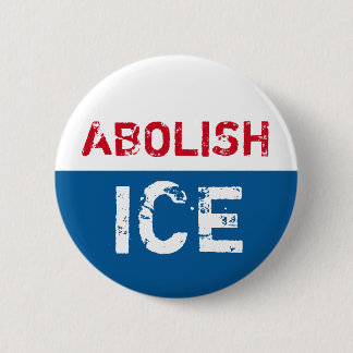 ABOLISH ICE RONDE BUTTON 5,7 CM