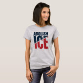 Abolish ICE Vintage Protest T-shirt (Voorkant volledig)