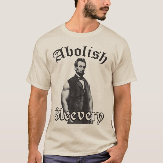 Abolish Sleeach - Abraham Lincoln T-shirt (Voorkant)