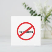 Abolish the Monarchy (Staand voorkant)