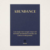 Abondance Carte d'affichage de bijoux à oreille si (Devant)