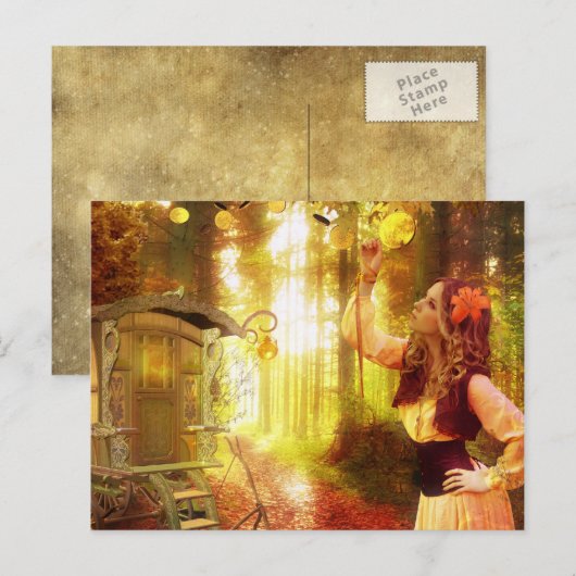 abondance carte postale (Devant / Derrière)