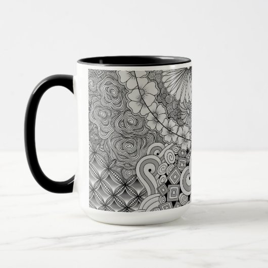 Abondance dans la Mug en fleurs (Gauche)
