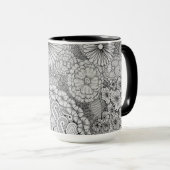 Abondance dans la Mug en fleurs (Devant droit)