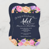 Abondance de fleurs Invitation (Devant / Derrière)