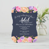 Abondance de fleurs Invitation (Debout devant)