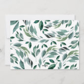 Abondance d'hiver | Carte de vœux de fêtes (Dos)