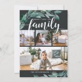 Abondance en hiver | Carte de collage photo de vac (Devant)