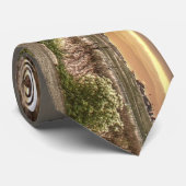 Abondance et montagnes à Sunrise Cravate (Roulé)