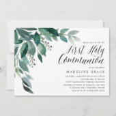 Abondant feuillage | Invitation de la première sai (Devant)