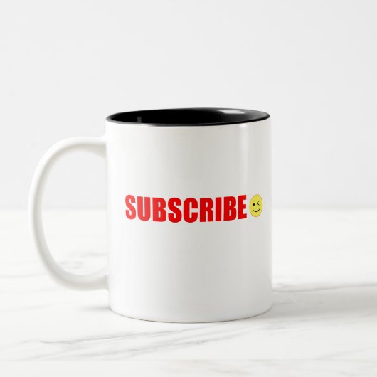 Abonneer u op Mok met tweetone koffie (Links)