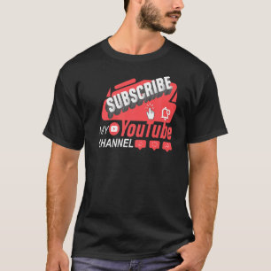 Abonneer u op My Channel Video Streaming Content C T-shirt