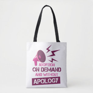 Aboration On Demand and without apology Draagtas