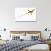 Aboreale agamidesoorten in het oosten canvas afdruk (Insitu (Slaapkamer))