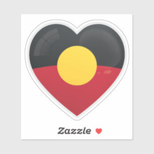 Aborigin Liefde Icon Sticker