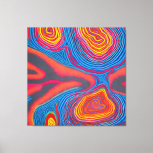 Aboriginal Abstract Art Vol 03 Canvas Afdruk