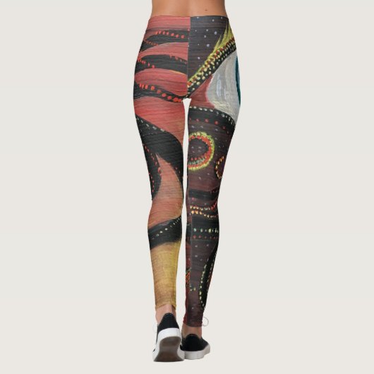 ABORIGINAL ART - LEGGINGS (Achterkant)