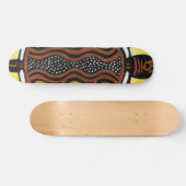 Aboriginal Art Painting Skateboard (Horizontaal)