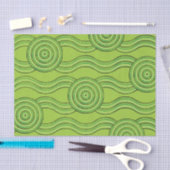 Aboriginal Art Rainforest Tissuepapier (Craft)