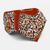 Aboriginal Art Stropdas - Majestic Mountain (Opgerold)