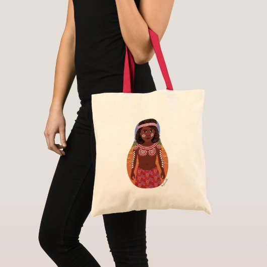 Aboriginal Australian Matryoshka Bag Tote Bag (Voorkant (product))