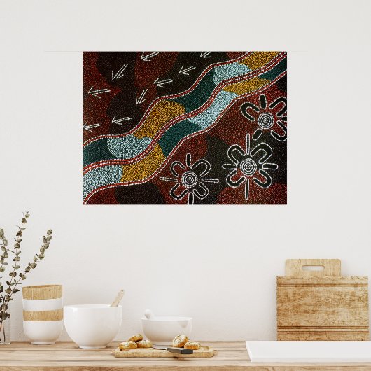 Aboriginal Challenge Poster (Keuken)