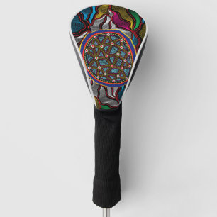 Aboriginal Design-15 Golf Head Hoesje Golfheadcover