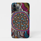 Aboriginal Design-15 iPhone / iPad case (Achterkant)