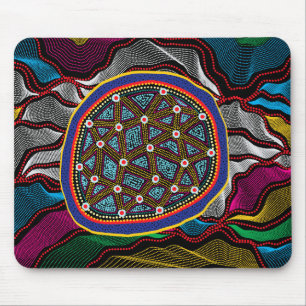 Aboriginal Design-15 Mousepad Muismat