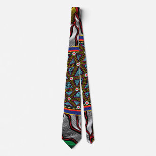 Aboriginal Design-15 Stropdas